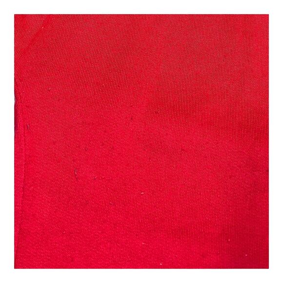 Intro Blouse Top Women's 1X Red Asymmetrical Hem Round Neck 3/4 Sleeve Pullover - Picture 7 of 7